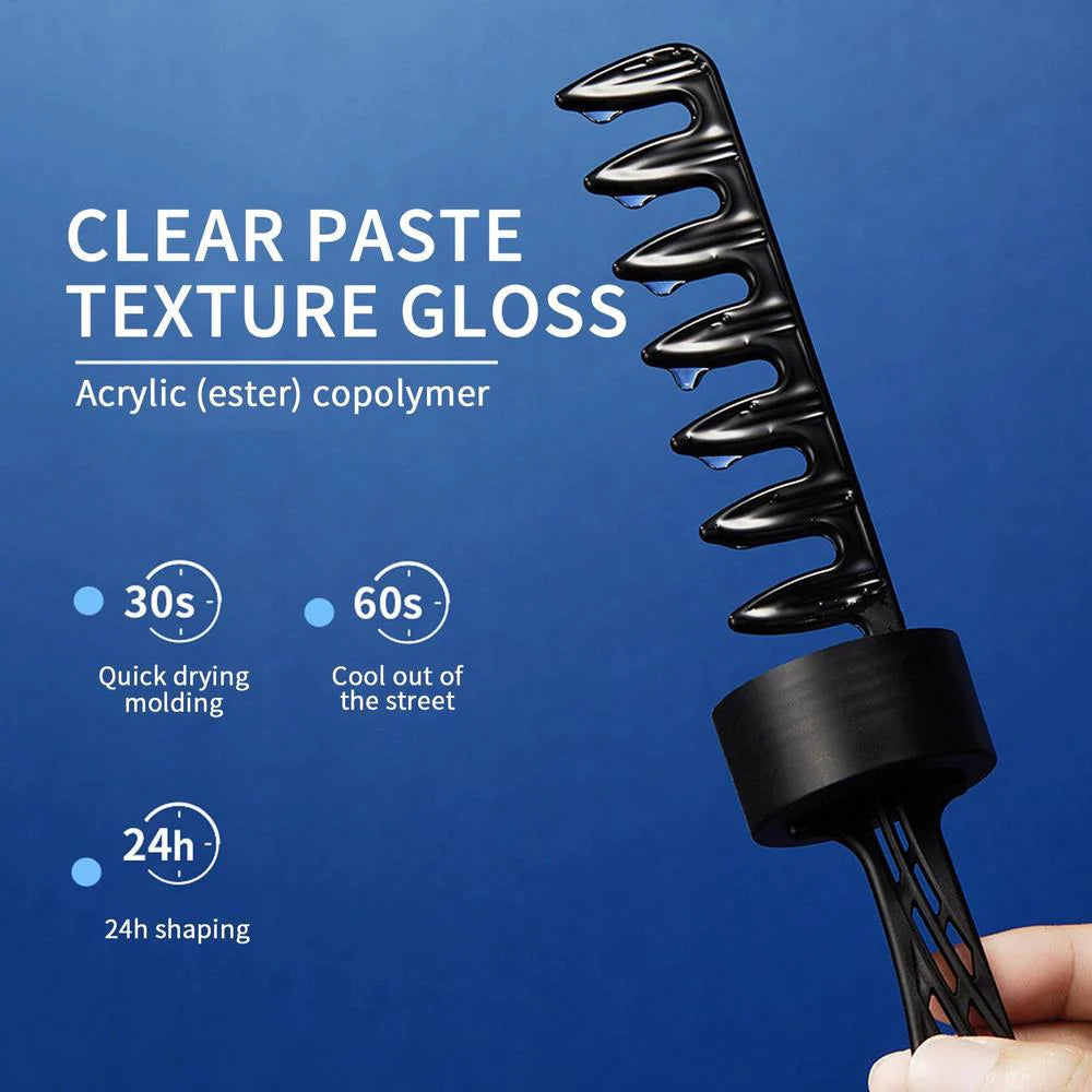 VEZE Cool Styling Oil Head Gel β Professional hair gel for smooth and defined hairstyles.
