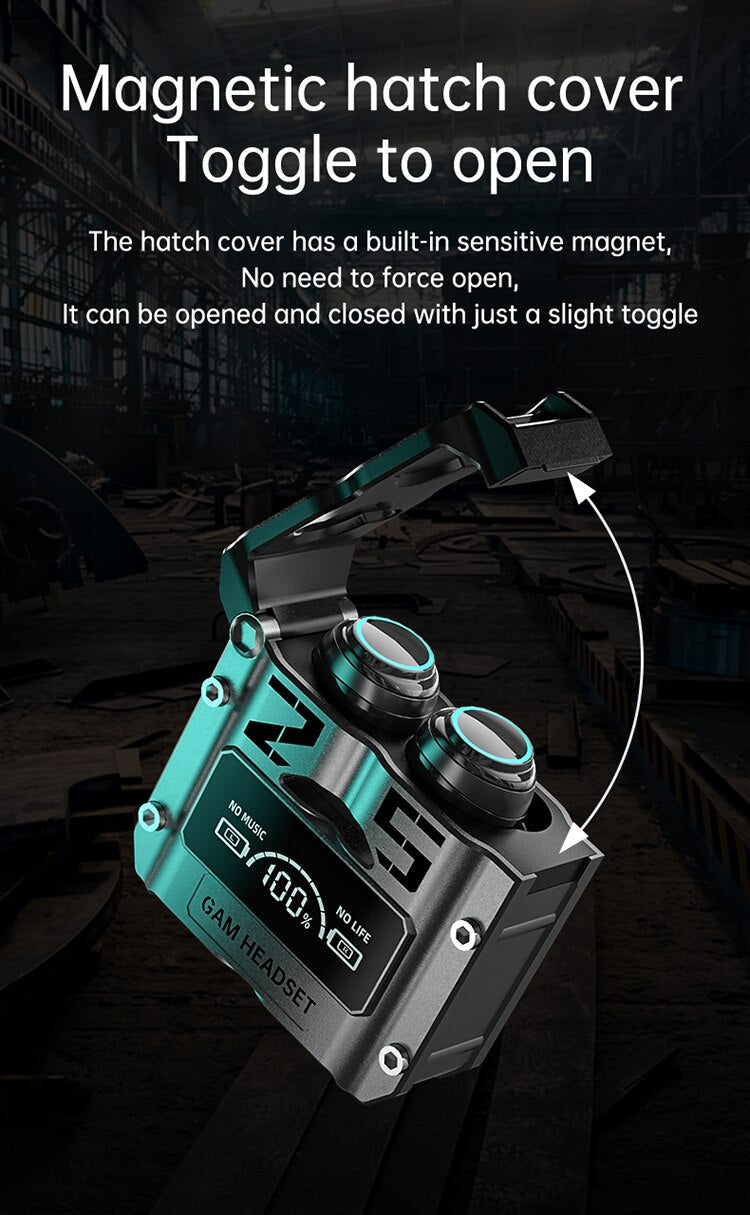 M25 Premium Noise-Cancelling Earbuds – Studio-Quality Audio, Transparency Mode