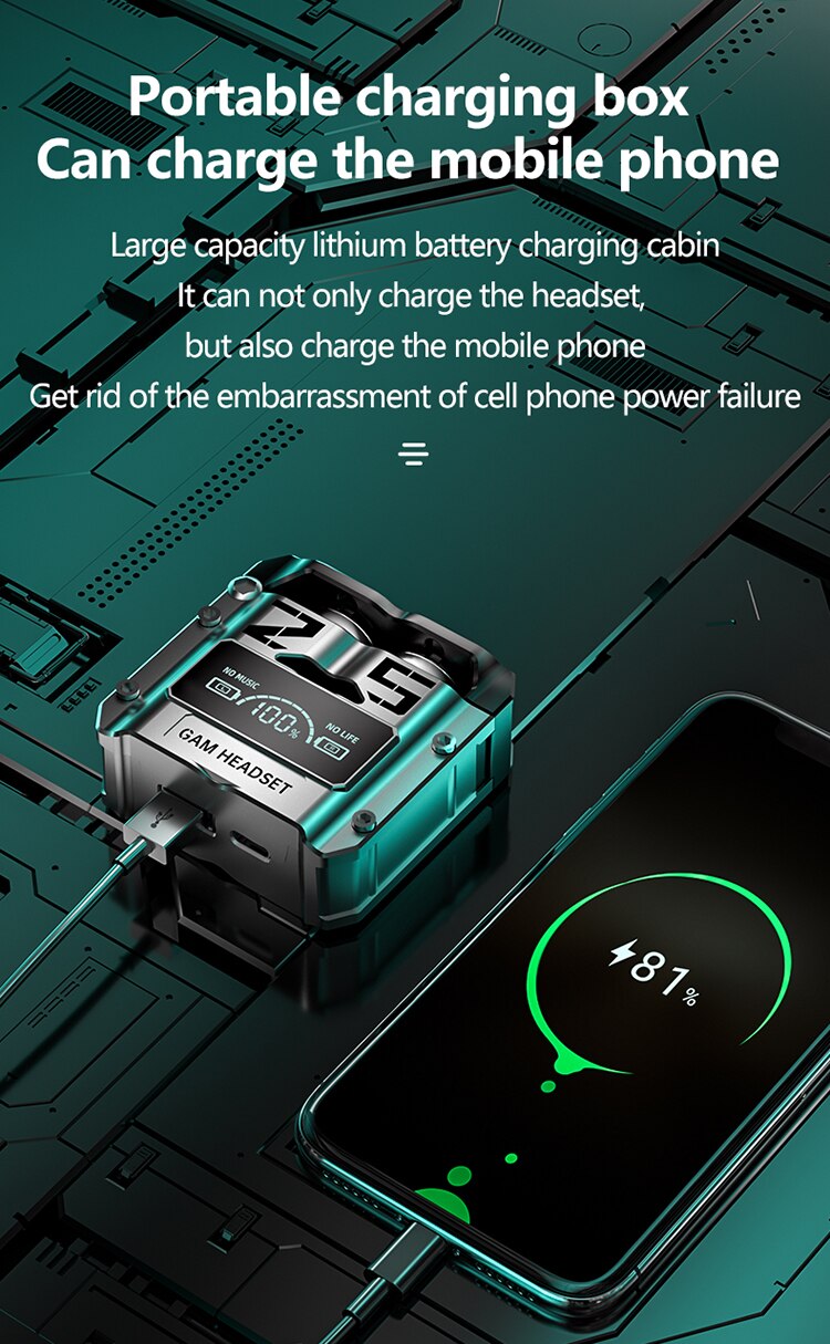 M25 Premium Noise-Cancelling Earbuds – Studio-Quality Audio, Transparency Mode
