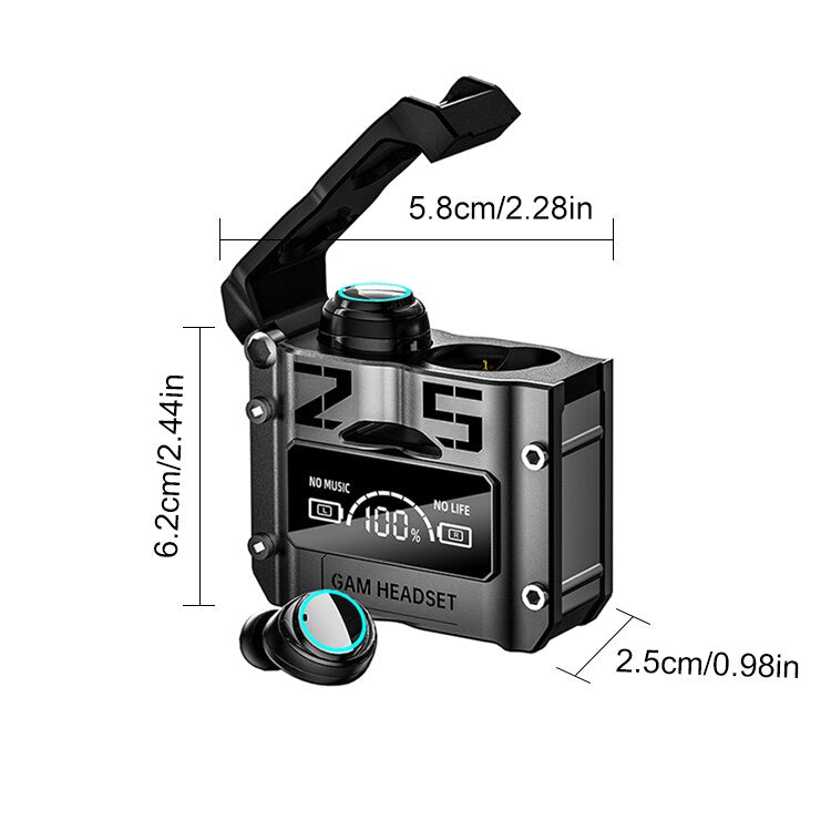 M25 Premium Noise-Cancelling Earbuds – Studio-Quality Audio, Transparency Mode