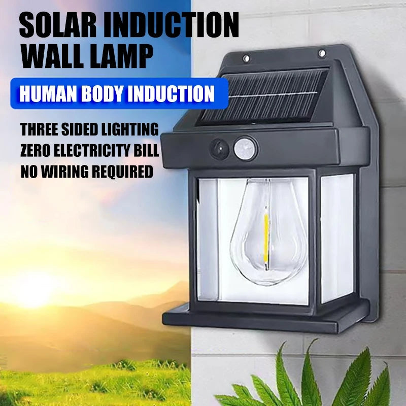 New Solar Wall Lamp Light (Auto Lighting On/Off) - Neozen Store