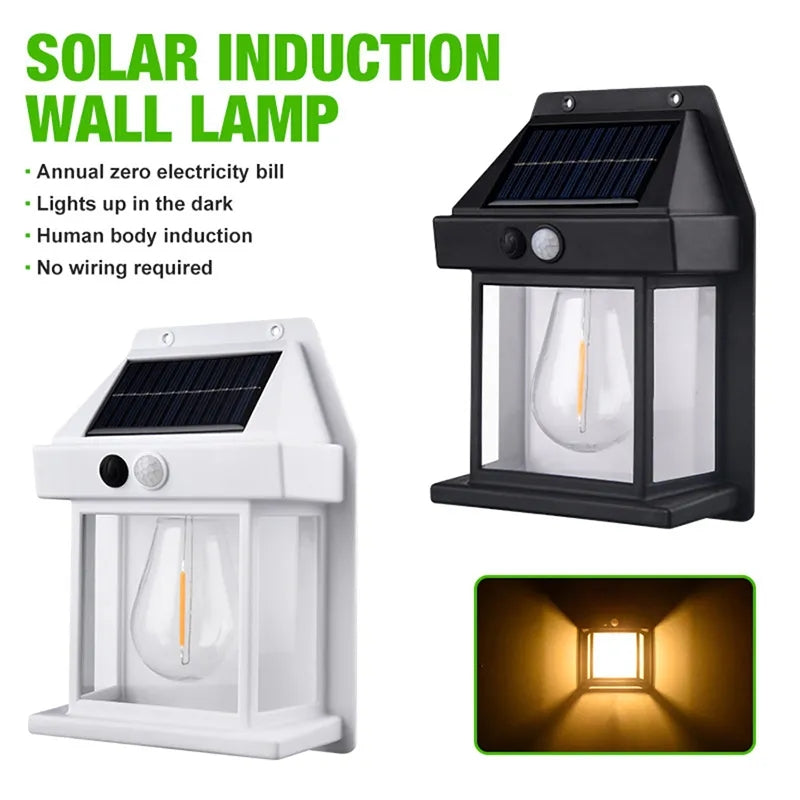 New Solar Wall Lamp Light (Auto Lighting On/Off) - Neozen Store