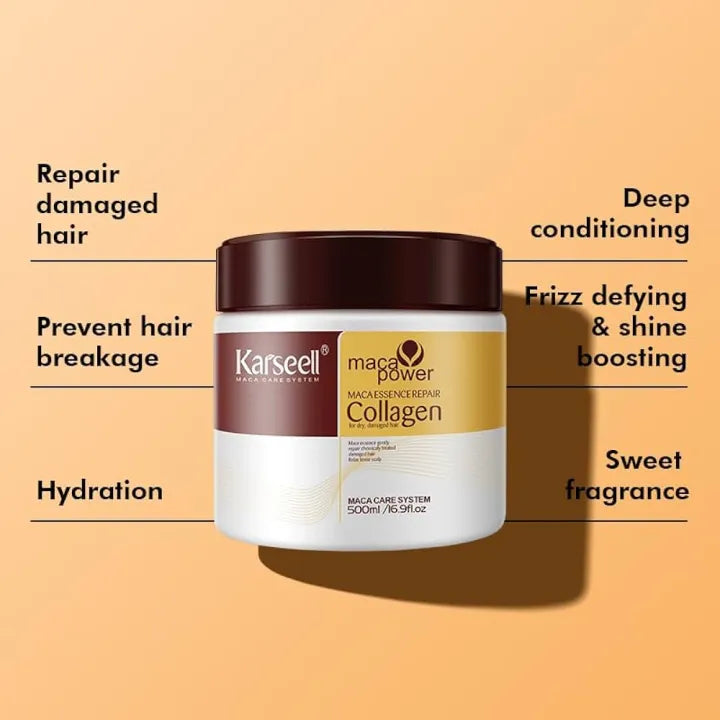 Karseell Hair Mask – Deep Nourishing & Repair Treatment for Healthy Hair