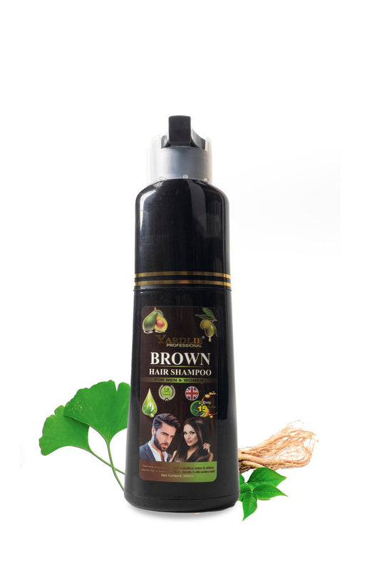 Yardlie Brown Hair Color Shampoo UK Based Formula 200ml. - Neozen Store