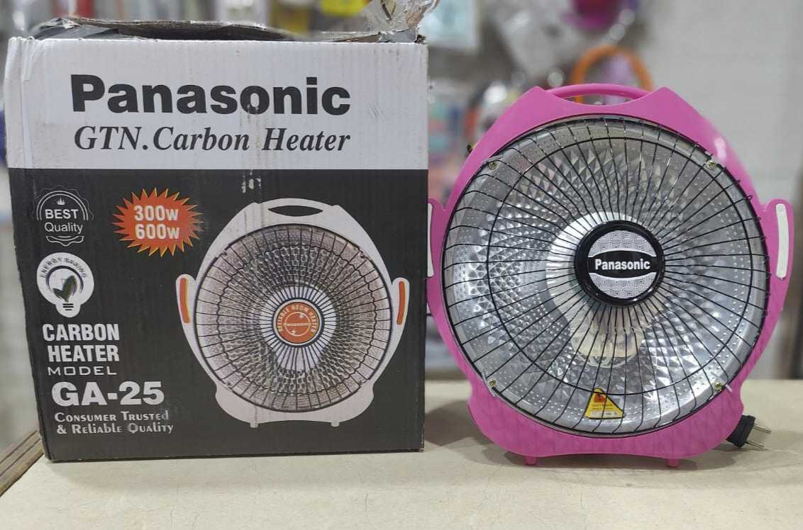 Panasonic GA-25 Carbon Room Heater - 300W/600W Energy-Saving Heater