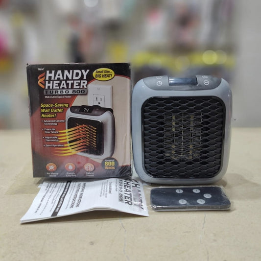 Mini Portable Handy Heater Turbo 800W - Compact, Energy-Efficient Space Heater