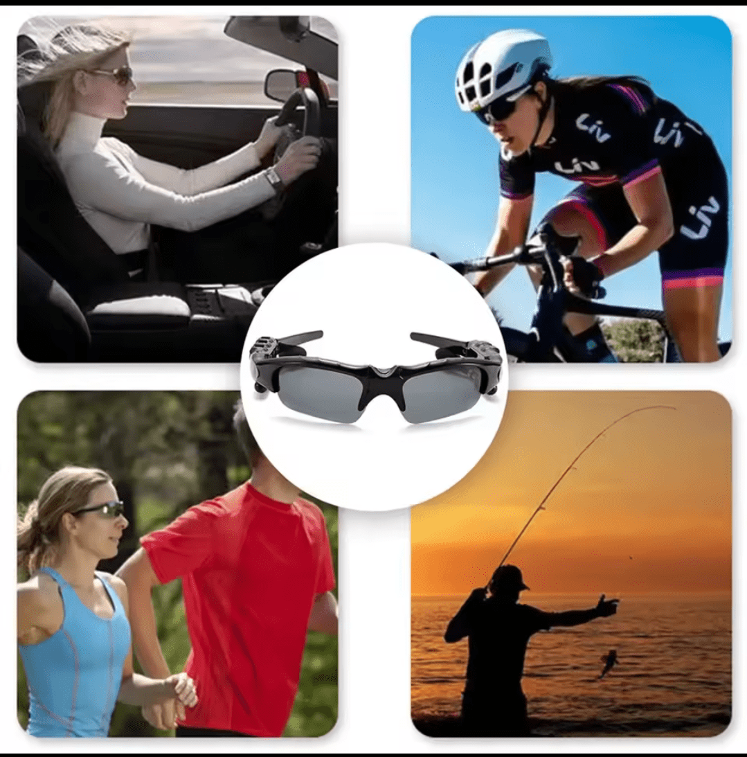 Smart Bluetooth Audio Glasses | Wireless Hands-Free Outdoor Sports Sunglasses