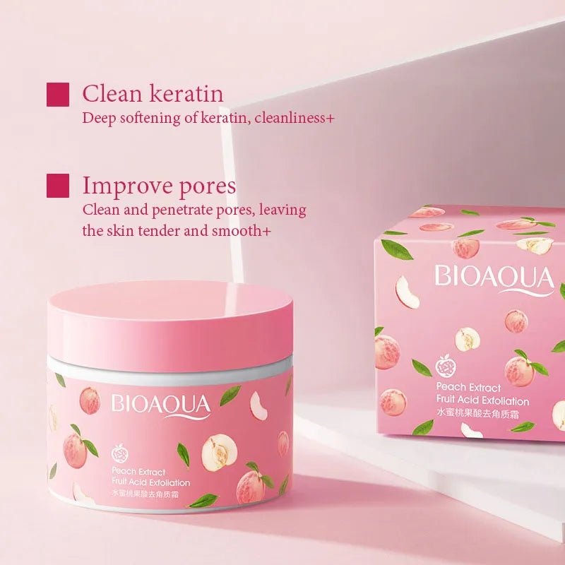 BIOAQUA Peach Extract Fruit Exfoliating Face Gel - Neozen Store