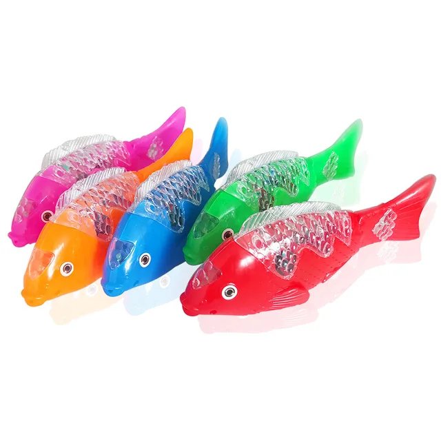 Funny Electric Fish With Flashing Lights And Music - Neozen Store