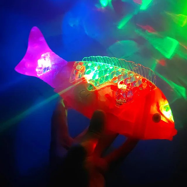 Funny Electric Fish With Flashing Lights And Music - Neozen Store