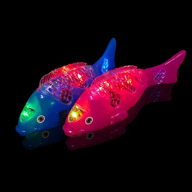 Funny Electric Fish With Flashing Lights And Music - Neozen Store