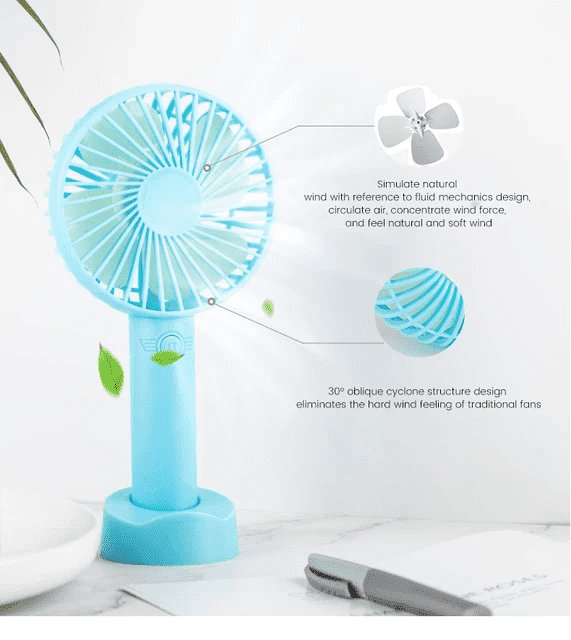 Mini Small Handheld Fans Usb Rechargeable Portable Hand Held Mini Fan - Neozen Store