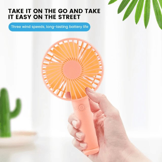 Mini Small Handheld Fans Usb Rechargeable Portable Hand Held Mini Fan - Neozen Store