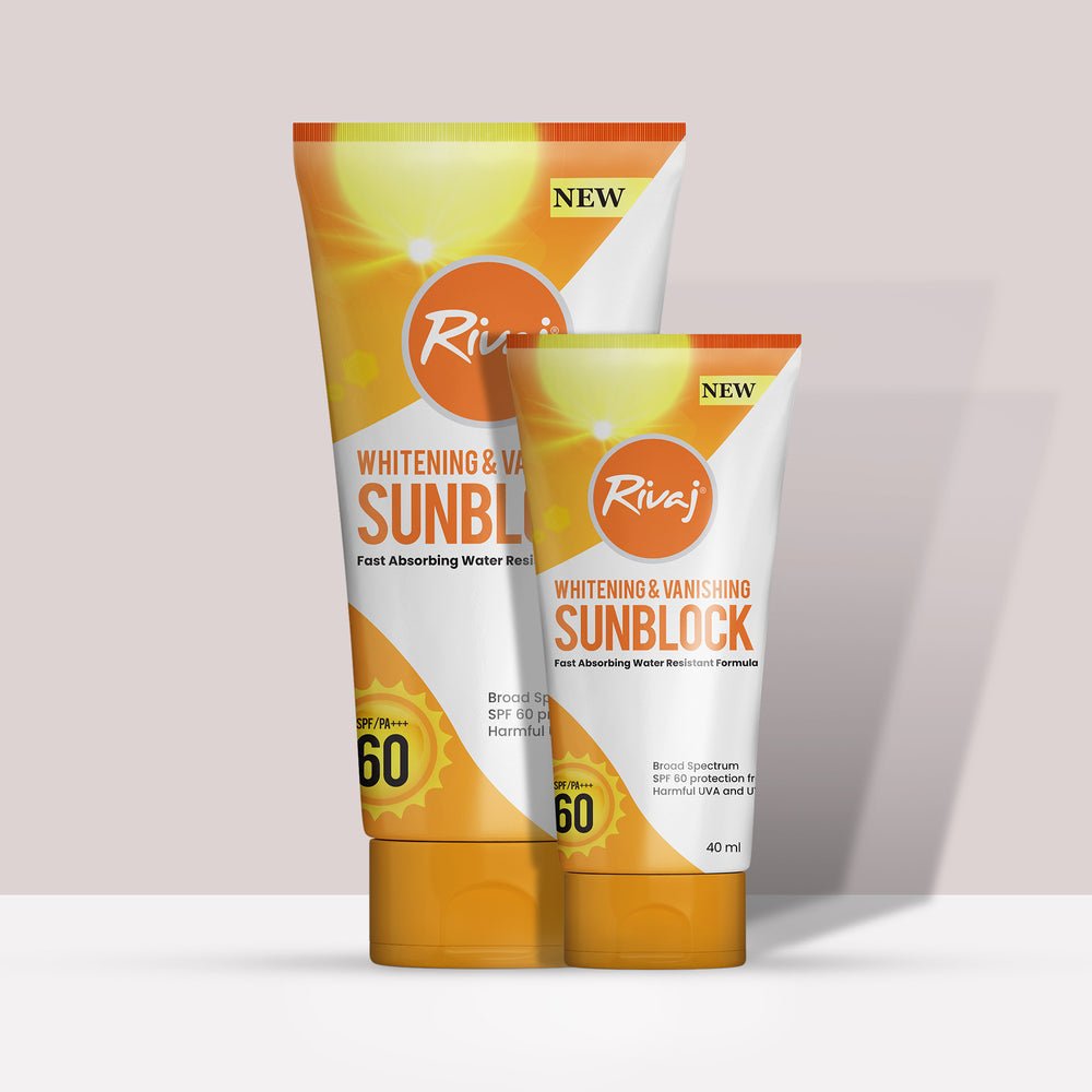 New Rivaj UK Whitening & Vanishing Sunblock SPF60 - Neozen Store