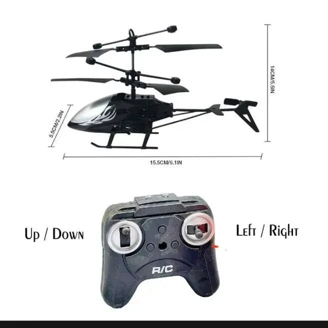 Remote Control Helicopter- Dual Mode Control Flight with Induction - Neozen Store