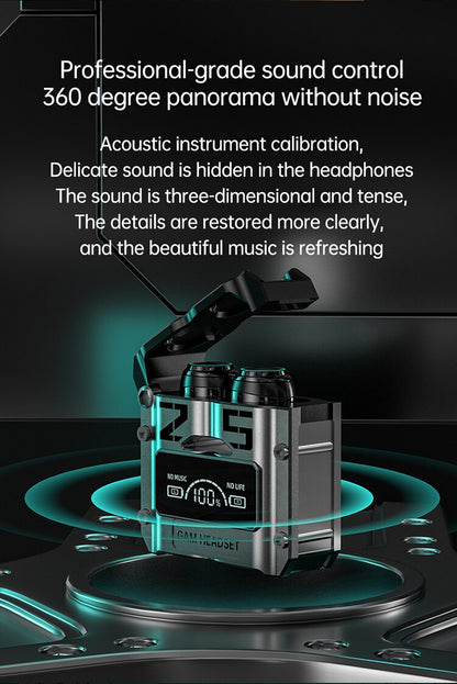 M25 Premium Noise-Cancelling Earbuds – Studio-Quality Audio, Transparency Mode