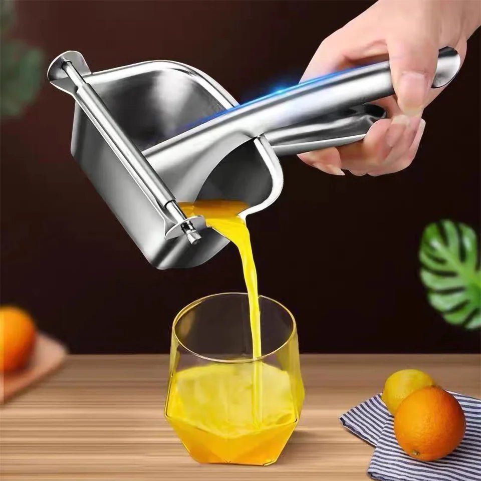 Steel Fruits Juicer Manual Hand Press Juicer - Neozen Store