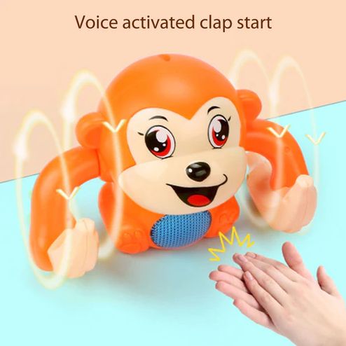 Tumble Monkey  With 360° Roll & Glow | for kids - Neozen Store